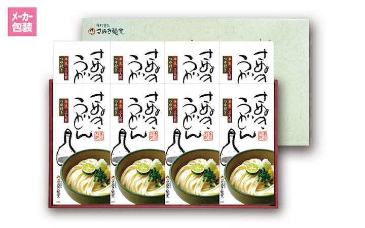 【さぬき麺業(株)】新匠免許24人前つゆ付