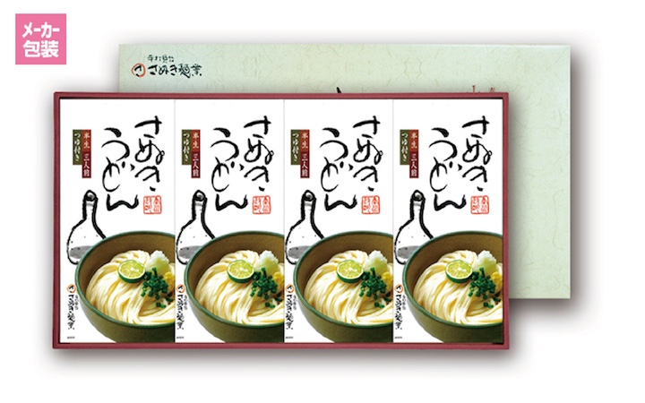 【さぬき麺業(株)】新匠免許小12人前つゆ付