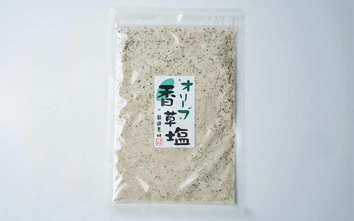 【谷元商会】オリーブ香草塩 袋入り 80g