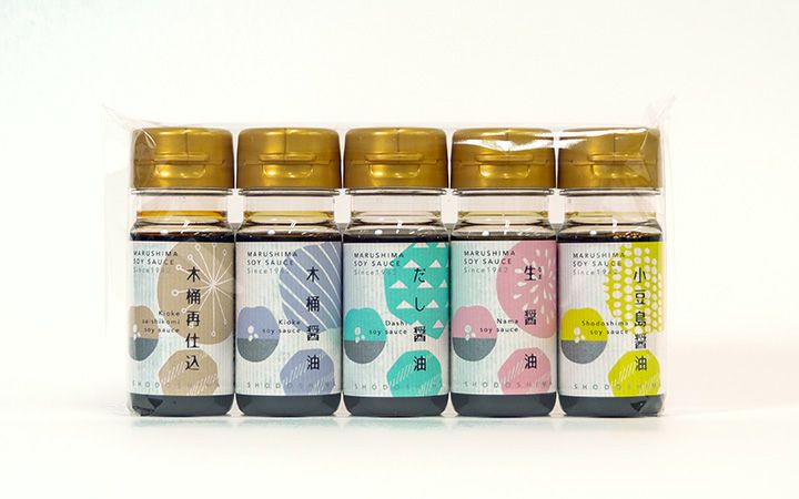 【丸島醤油(株)】ミニボトル5本セット(瀬戸内国際芸術祭2025)