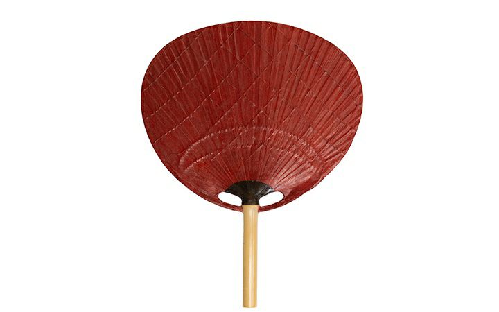 【茂木団扇】こだわりの渋うちわ(うちわスタンド付き)