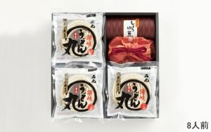 【石丸製麺(株)】半生讃岐うどん包丁切り「うどん丸」　8人前(UG-3)