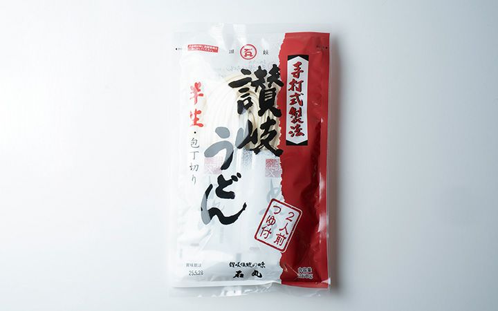 【石丸製麺(株)】手打製法半生讃岐うどん(つゆ付) : 2人前