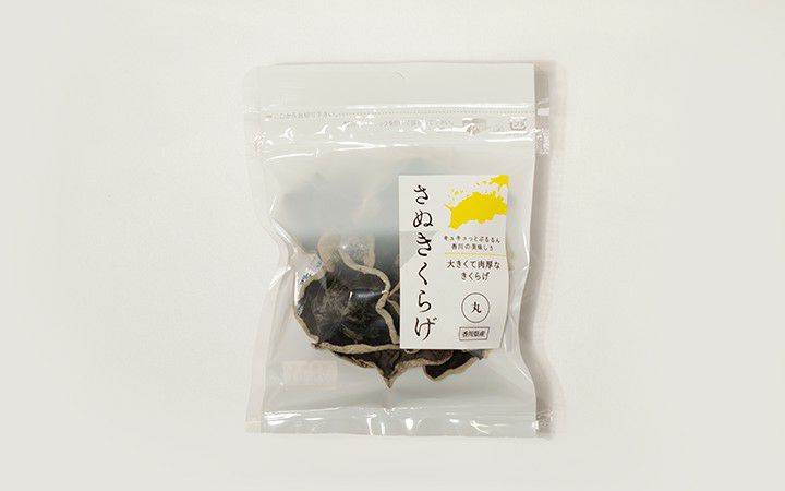 【高橋石油(株)】 さぬきくらげ スタンドパック ホール小