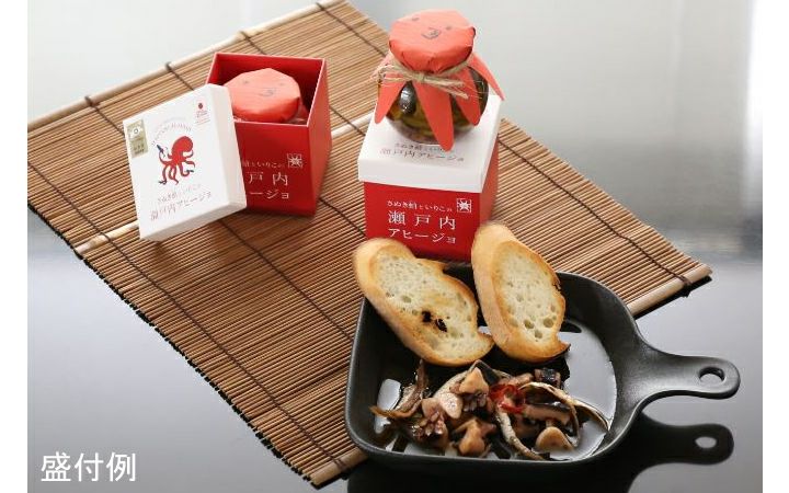 【(株)安岐水産】さぬき蛸といりこの瀬戸内アヒージョ