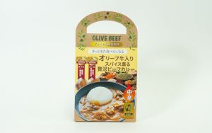 【(有)しゃぶ亭まる】オリーブ牛入り　スパイシービーフカレー
