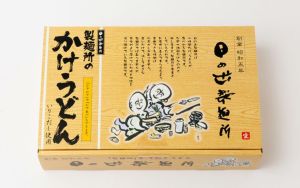 【(有)日の出製麺所】生うどん(250g×3 いりこかけだし6個) : 6人前