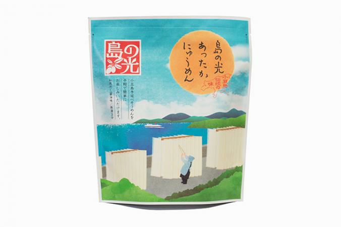 【小豆島手延素麺協同組合】島の光あったかにゅうめん　和風だし醤油味