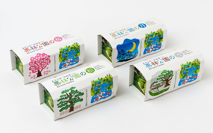 【髙尾最中種商店】栗林公園の雪