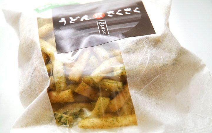 【Doやまびこ】讃岐うどんさくさく　100g　瀬戸の海苔塩
