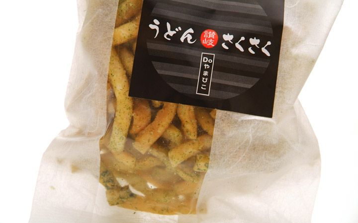 【Doやまびこ】讃岐うどんさくさく　100g　瀬戸の海苔塩