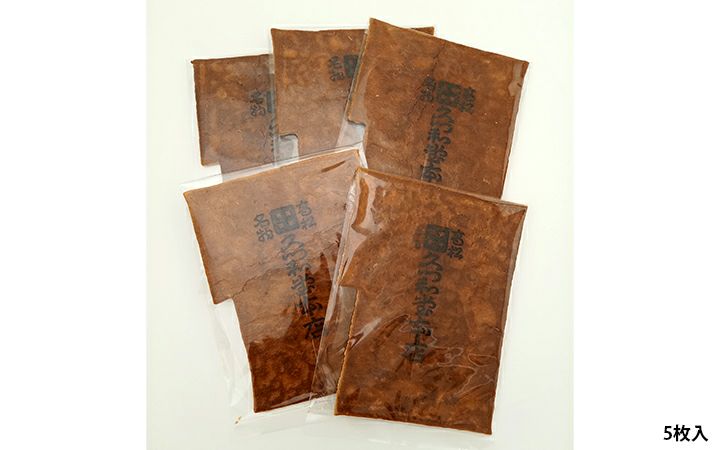 【(有)田村久つ和堂本店】大瓦せんべい　5枚入