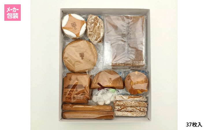 【(有) 田村久つ和堂本店】くつわせんべい　37枚入