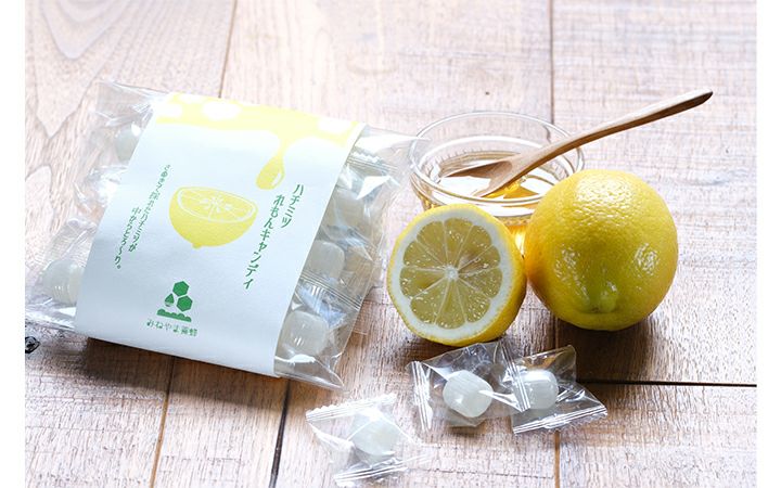 【(株)ミネック】みねやま養蜂のハチミツれもんキャンディ