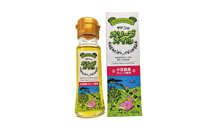 【小豆島オリーブ(株)】小豆島産手摘みEXVオリーブオイル(ヤドン)　45.5g