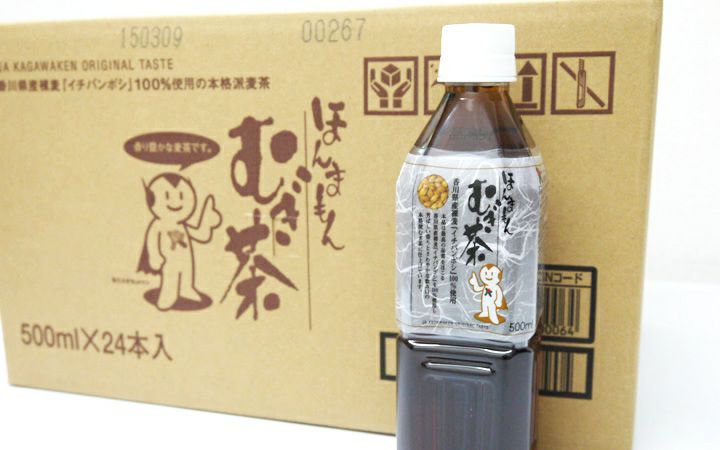 【香川県農業協同組合】ほんまもん麦茶(ペットボトル500ml)1ケース