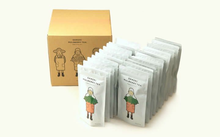 【(有)西森園】さぬきマルベリーティー【桑茶ティーバッグ20個セット(箱付き)】