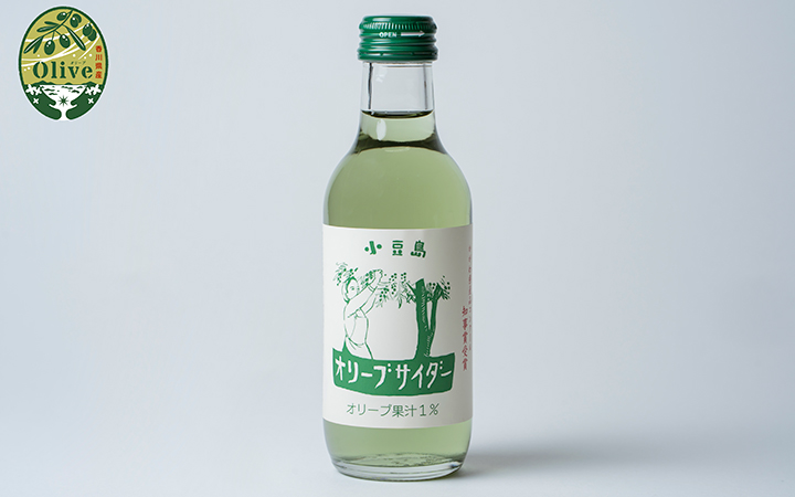 【(有)谷元商会】小豆島オリーブサイダー　200ml　単品