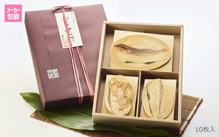 【(有) 象屋元蔵】おととせんべい　10枚入
