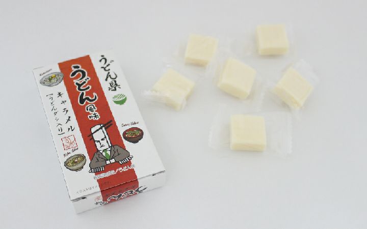 【(株)マルシン】うどん県うどん風味キャラメル　まとめ買い(10個)