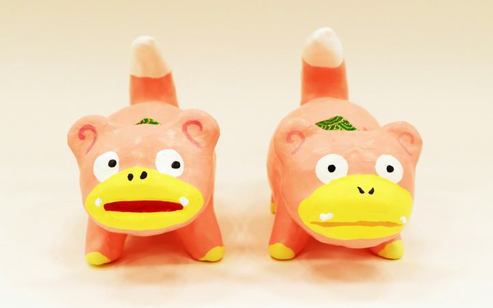 ※数量限定お一人様各1点限り【田井民芸】張子ヤドン