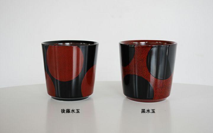 【一和堂工芸(株)】香川漆器 「水玉カップ」