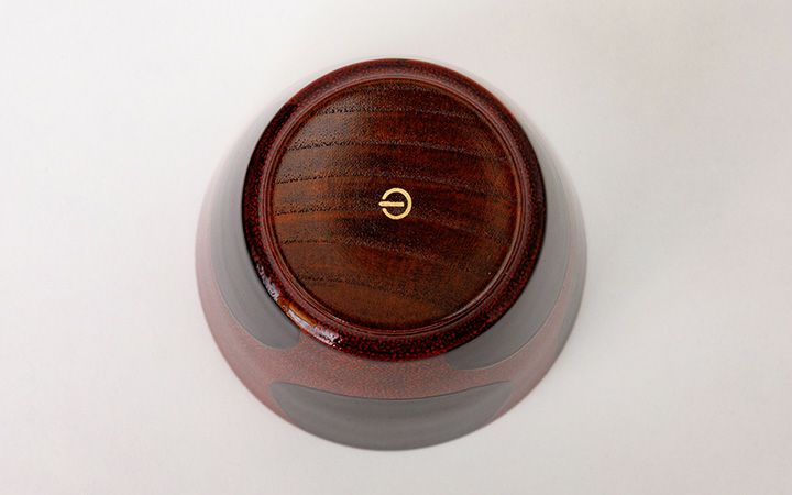 多色ストライプ漆器香合セット c3c81cff16ee0effda542a663e6f57