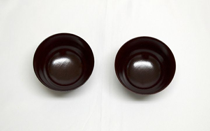 【新光工芸(株)】後藤塗夫婦椀 木箱入