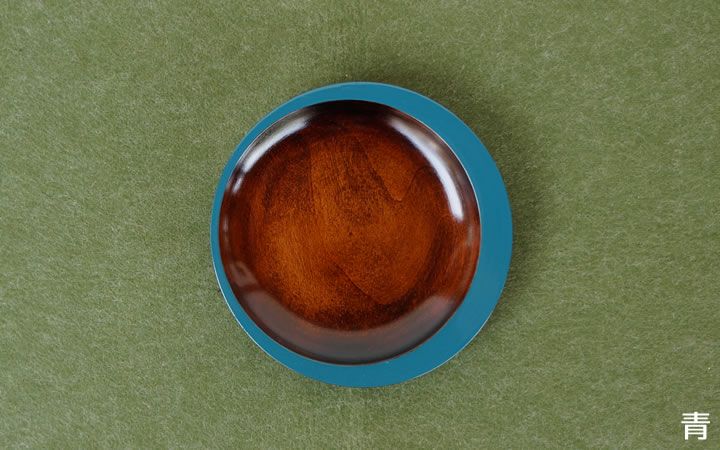 香川漆器【漆器山富】トレー Mikazuki S | 栗林庵オンラインショップ