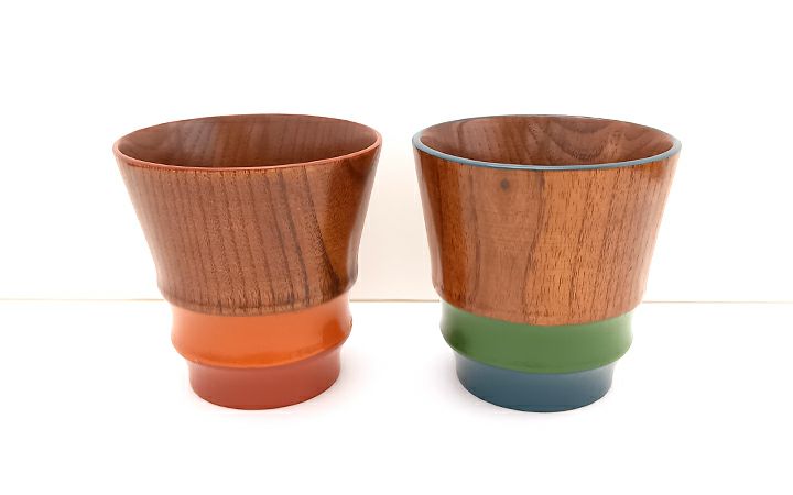 香川漆器【(株)黒松】いろどり　焼酎カップ