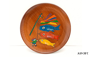 香川漆器【(株)黒松】讃岐彫飾皿