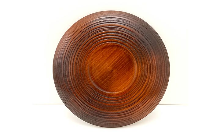 香川漆器【(株)黒松】讃岐彫飾皿