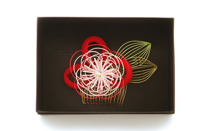 【結納センターつちだ】水引髪飾り(HD-W)