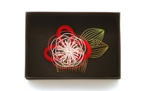 【結納センターつちだ】水引髪飾り(HD-W)