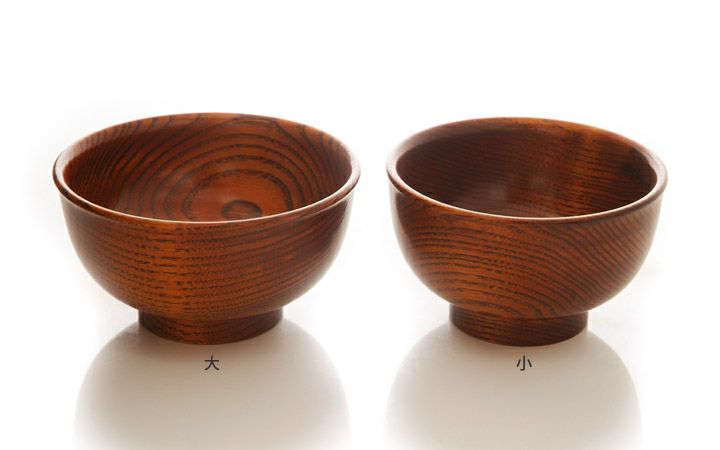 香川漆器【(有)クラフト・アリオカ】栗　汁椀　小