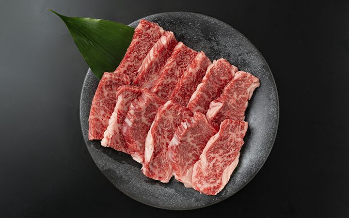 ※クール便、送料込※【(有)しゃぶ亭まる】オリーブ牛カルビ焼肉250g(焼肉のタレ付)