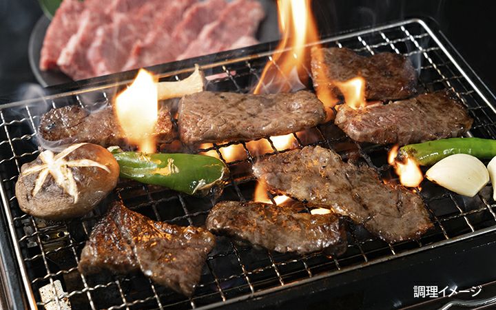 ※クール便、送料込※【(有)しゃぶ亭まる】オリーブ牛カルビ焼肉250g(焼肉のタレ付)