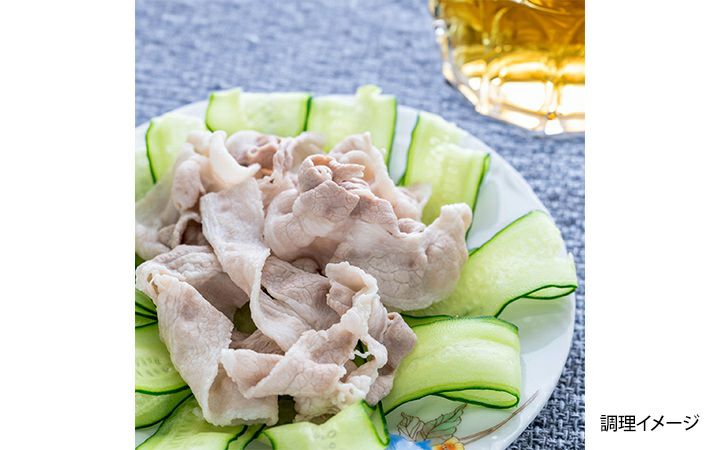 ※クール便、送料込※【(有)しゃぶ亭まる】オリーブ豚 ロース しゃぶしゃぶ用スライス500g