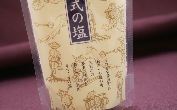 【(一財) 宇多津町振興財団】宇多津 入浜式の塩　200g