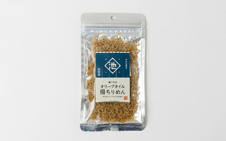 【池田漁協(株)】瀬戸内産　オリーブオイル揚ちりめん　25g