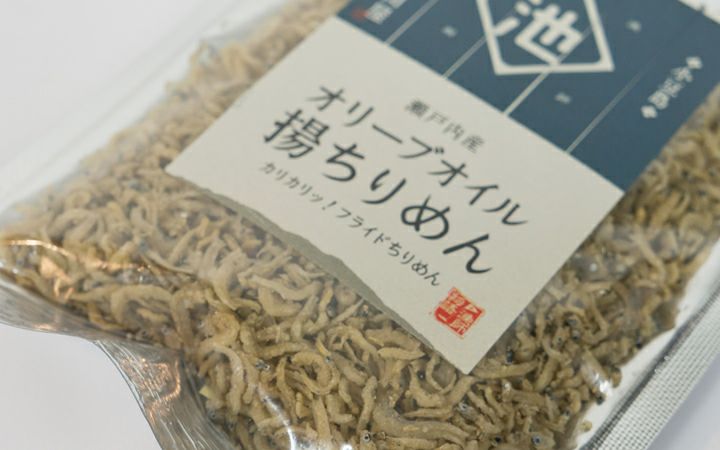 【池田漁協(株)】瀬戸内産　オリーブオイル揚ちりめん　25g