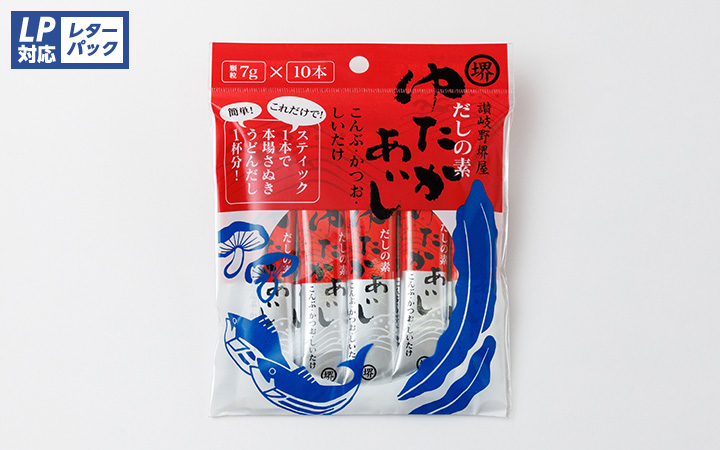 【堺屋醤油(株)】だしの素　ゆたかあじ　7g×10本　(袋入り)