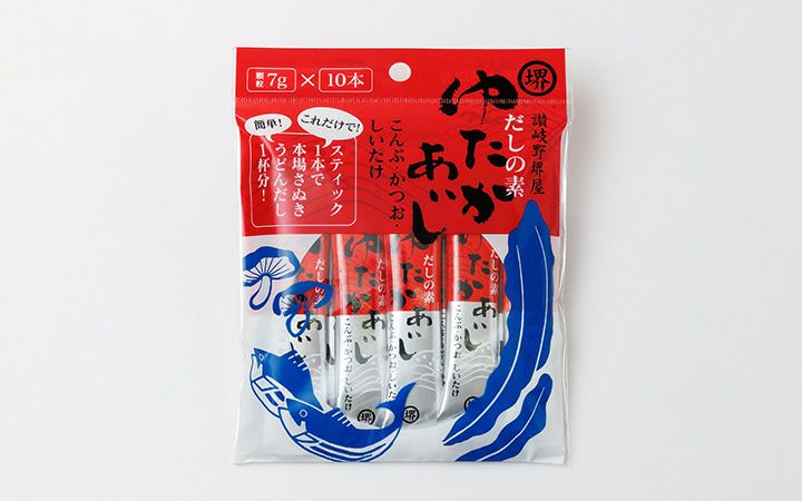 【堺屋醤油(株)】だしの素　ゆたかあじ　7g×10本　(袋入り)