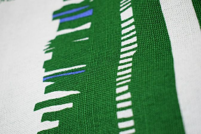 【かがわ物産館栗林庵】栗林庵オリジナル MIMOCAミニトートバッグ(グリーン)