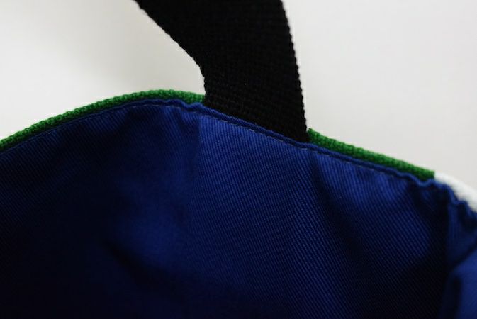 【かがわ物産館栗林庵】栗林庵オリジナル MIMOCAミニトートバッグ(グリーン)