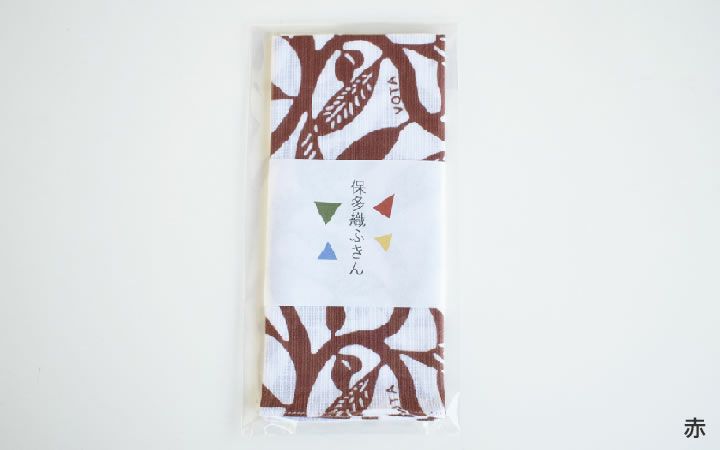 【(株)岩部保多織本舗】保多織オリーブ柄ふきん