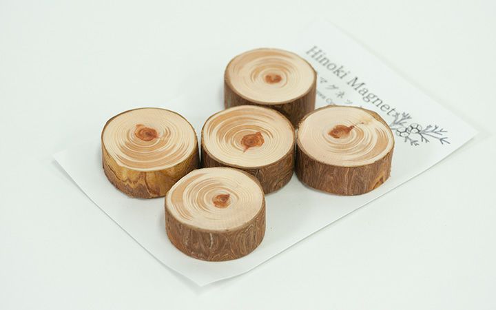 【(有)KINOKOE】ひのきマグネット