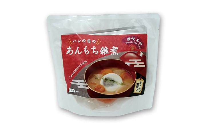 有)黒川加工食品】ハレの日のあんもち雑煮（1人前） | 通販【栗林庵